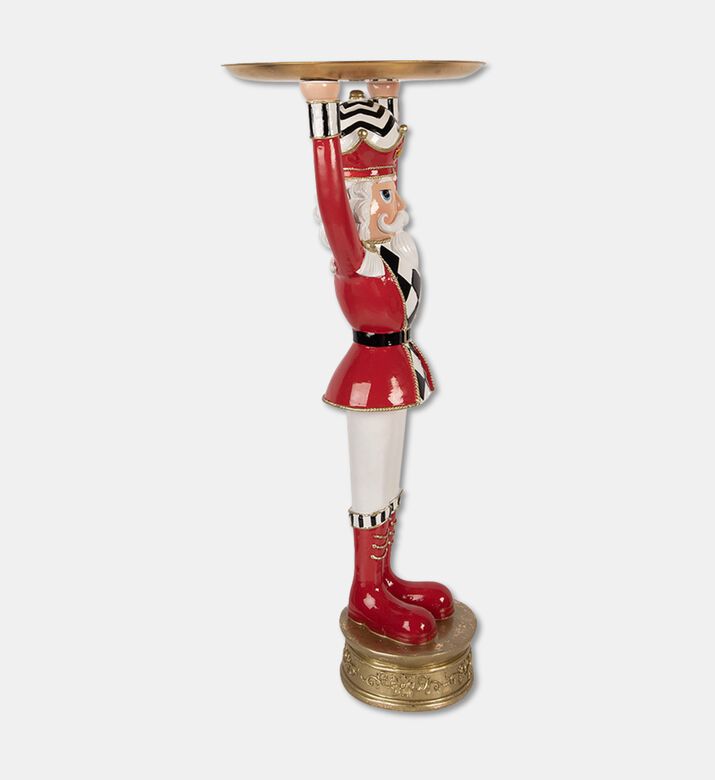 Clayre & Eef Nutcracker With Platter Rnd, Packshot View