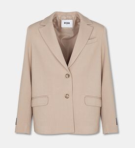 MSGM Blazer Gabardine, Packshot View