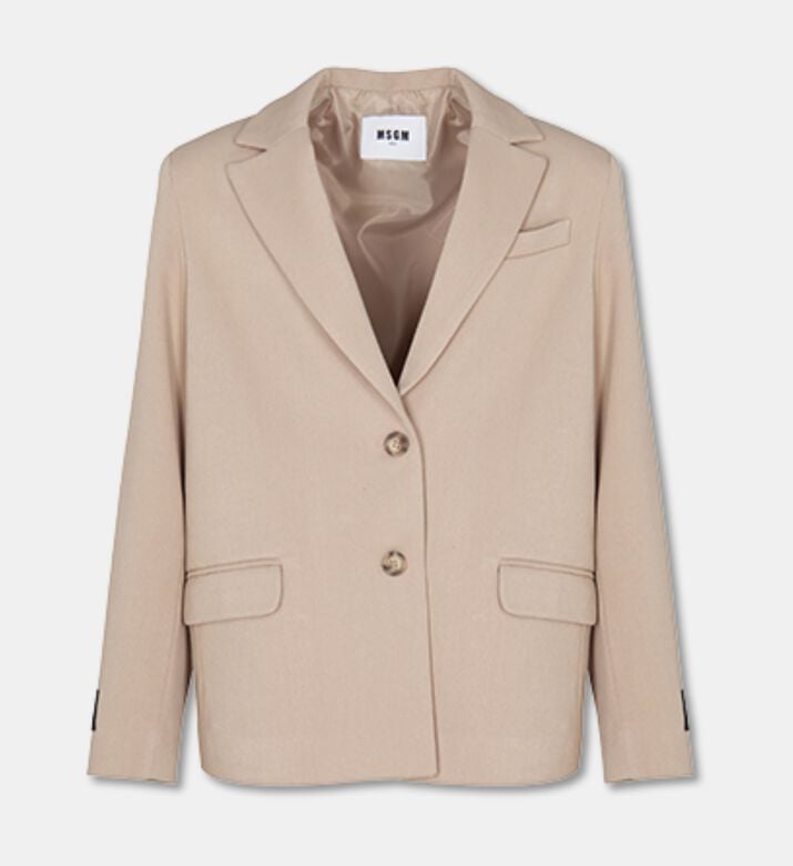 MSGM Blazer Gabardine, Packshot View