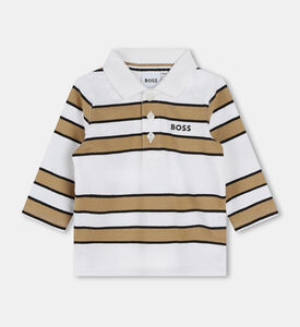 Long-sleeve Stripes Polo