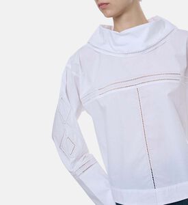 Guillemette Cotton Long-sleeve Shirt