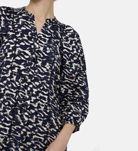 Agatha Printed Mid-length Dress