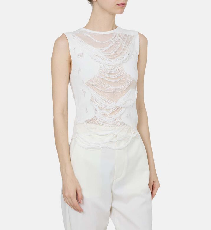 Sleeveless Cotton Top