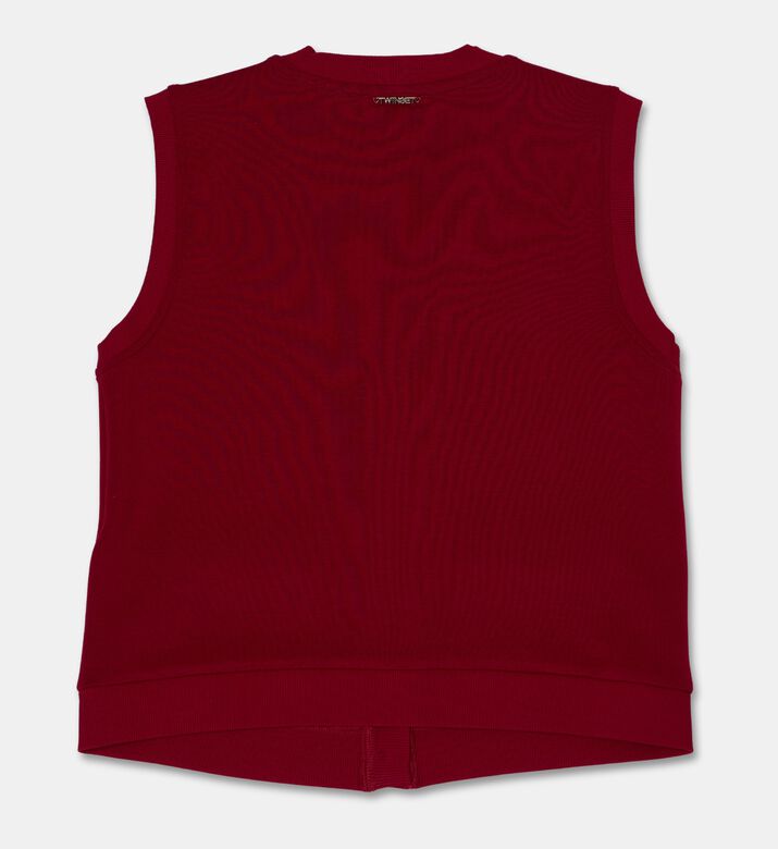 Twinset Knitted Sleeveless Gilet, Packshot View