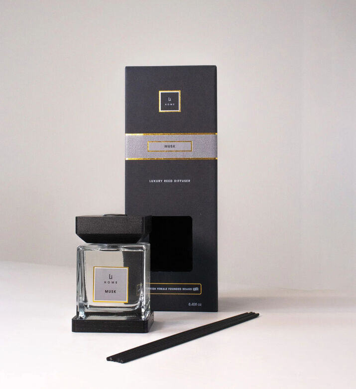 Home Life Style Diffuser Square Reed Musk, Packshot View