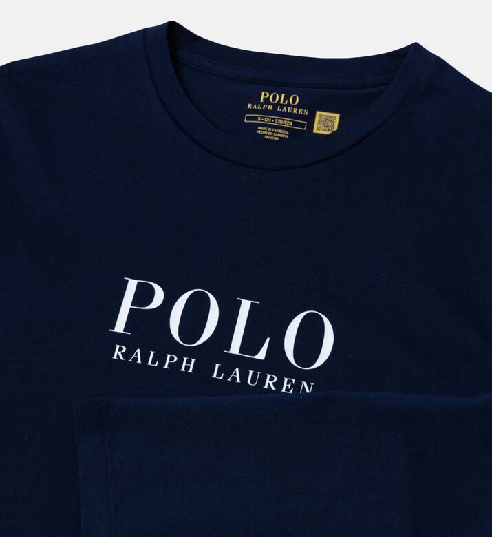 Cotton Logo Long Sleeve T-shirt Cotton Logo Long Sleeve T-shirt