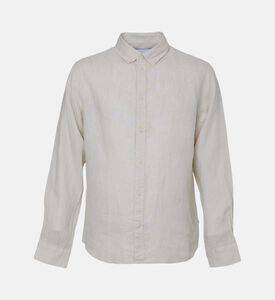 قميص كونار كتان طويل الأكمام