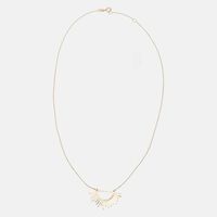 Half-sun Pendant Necklace