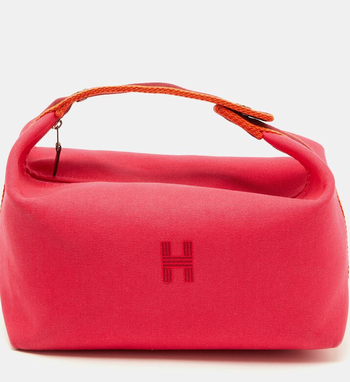 Hermes Hermes Hibisacus Bride-a-brac Canvas Pouch, Packshot View