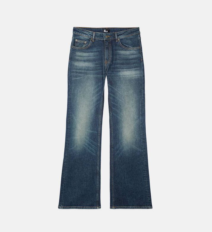 The Kooples Wide-leg Denim Pants, Packshot View