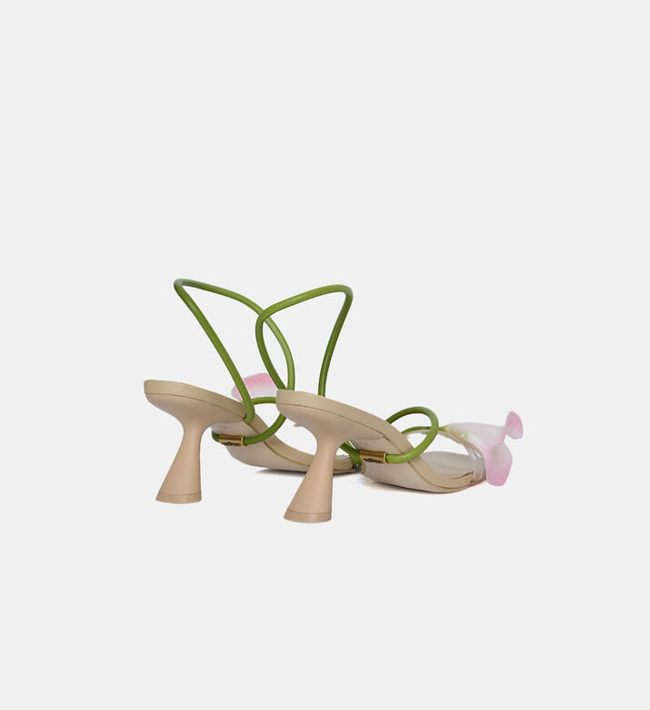 Ria Slip-on Leather Sandals