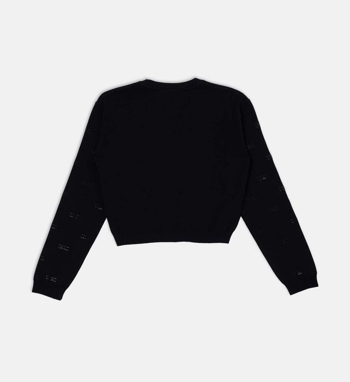 Logo-embellished V-neck Sweater
