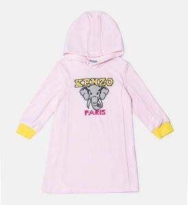 Cotton Terry Embroidered Illustration Sweatshirt