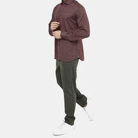 Virgin Wool Button-down Shirt