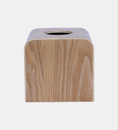 Wooden Square Tissue Holder