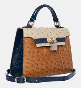 حقيبة يد من الجلد النباتي من Autruche