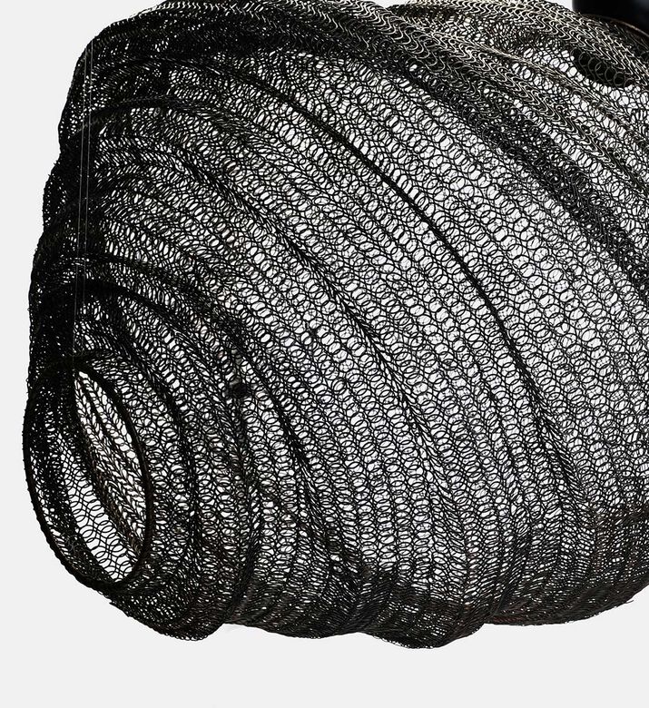 Bunayi شرنقة سلك مصباح قلادة