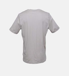 Cotton V-neck Short Sleeve T-shirt