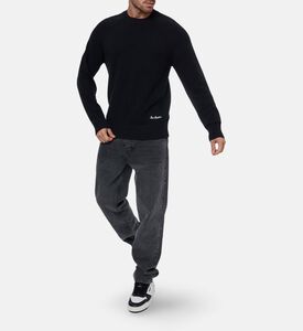 Les Deux Knitwear Brad, Black, Xl, Model View