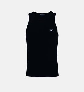 Cotton Logo Print Tank Top