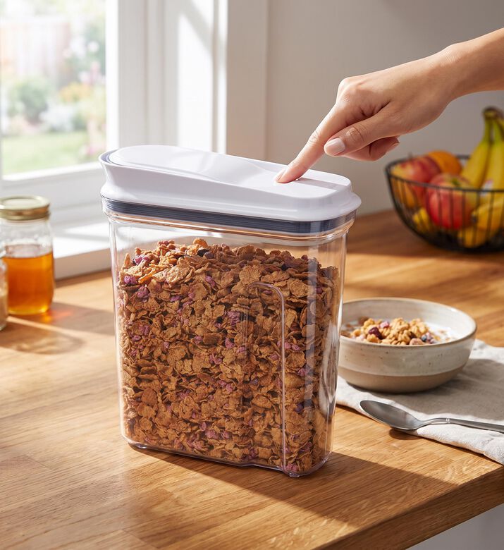 Oxo Pop Plastic Cereal Dispenser, Model View