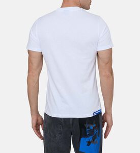 تيشيرت قطن بقصة ضيقة