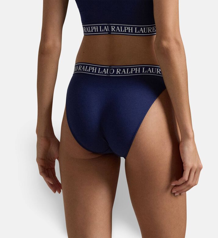 Polo by Ralph Lauren Bikini, Dark-blue, Xl, Model View