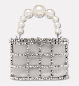 Rosantica Crystal-embellished Holli Charm, Silver, Packshot View