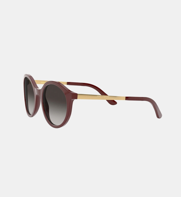 Acetate Round Frame Sunglasses 50