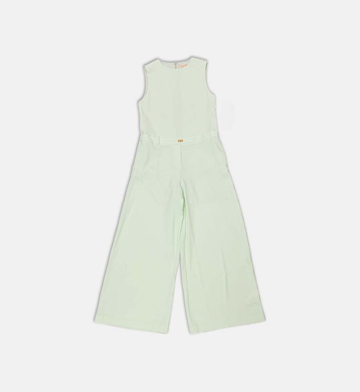Wide-leg Sleeveless Jumpsuit