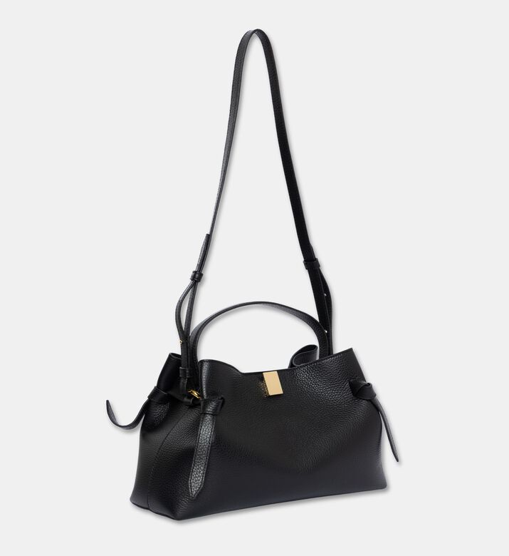Yuzefi Gyoza Shoulder Strap Bag, Black, Packshot View