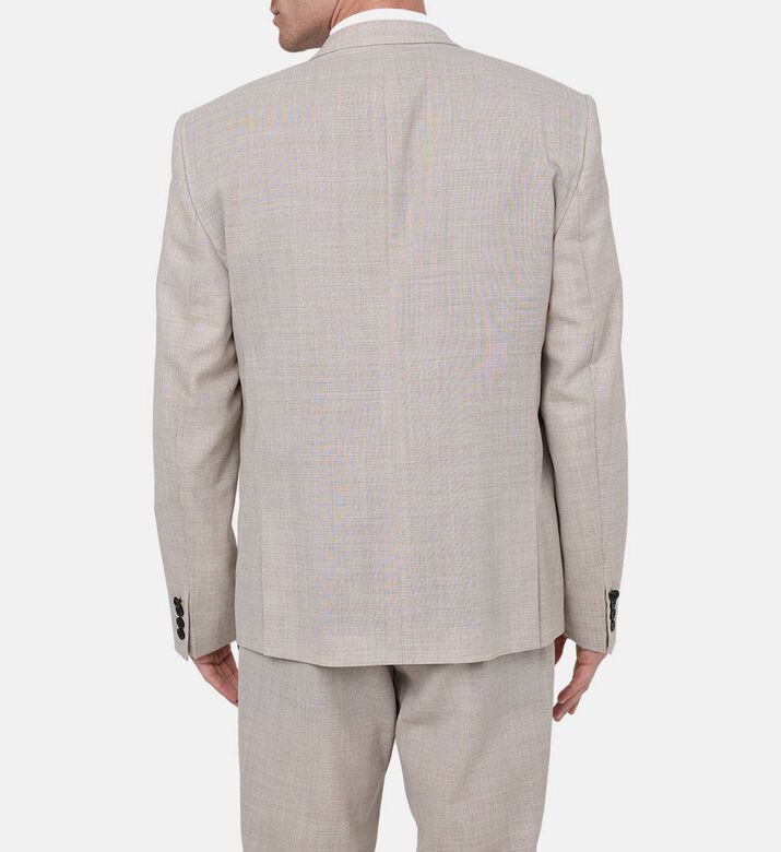 جاكيت بقصة فتحتين بجيب صدر