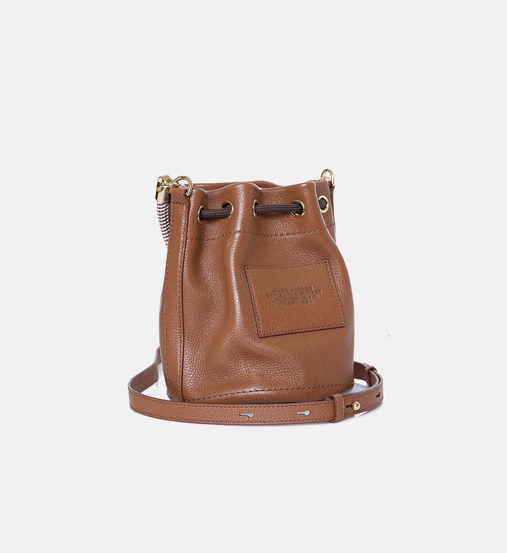 حقيبة الدلو الجلدية