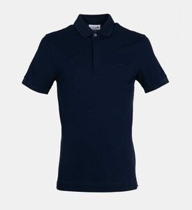 Cotton Ribbed-collar Polo Shirt Cotton Ribbed-collar Polo Shirt