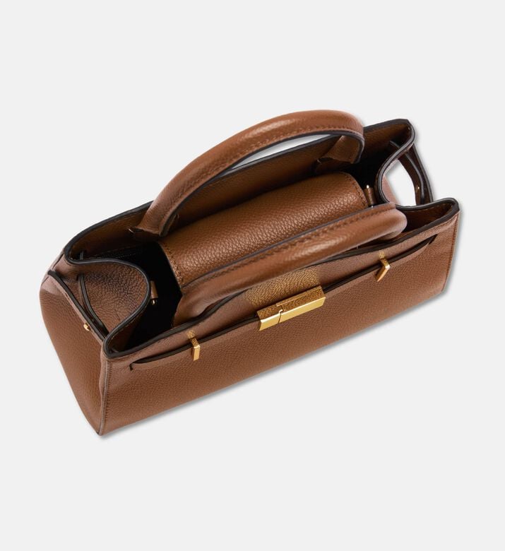 Demellier The Small Hudson Crossbody Bag, Light-brown, Packshot View