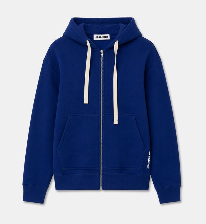 Jil Sander Zip-up Hoodie Sweatshirt, Packshot View