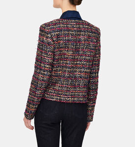 جاكيت قصير تويد