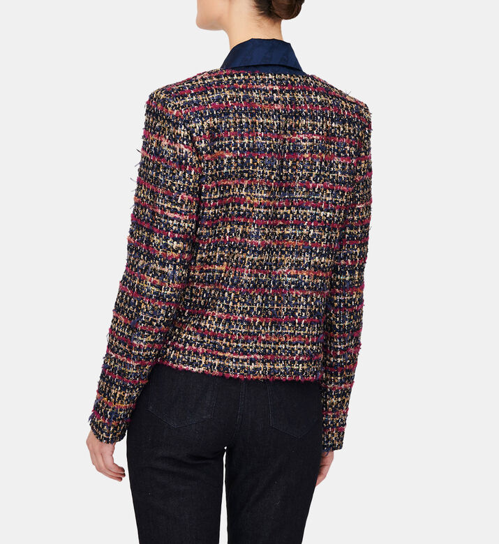 جاكيت قصير تويد