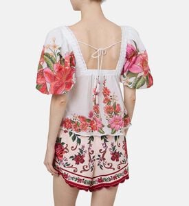 Summer Fruit Puff Sleeve Blouse Summer Fruit Puff Sleeve Blouse