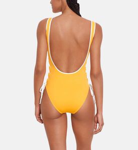 ملابس السباحة متقاطعة الدانتيل متابعة