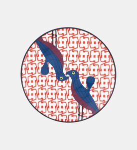 طبق بورسلين طيور الجنة