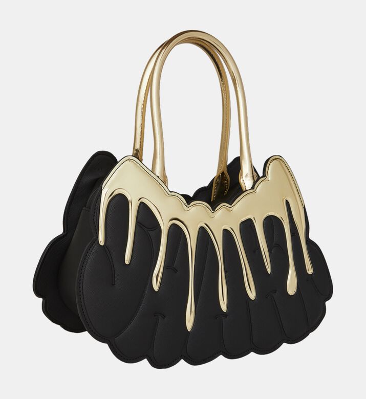 Sprayground Gold Drips Shark Mouth Handbag, Packshot View