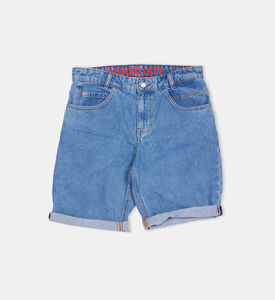 شورت برمودا دنيم للأولاد