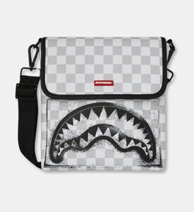 Sprayground Shark Graffiti-print Messenger Bag, Packshot View