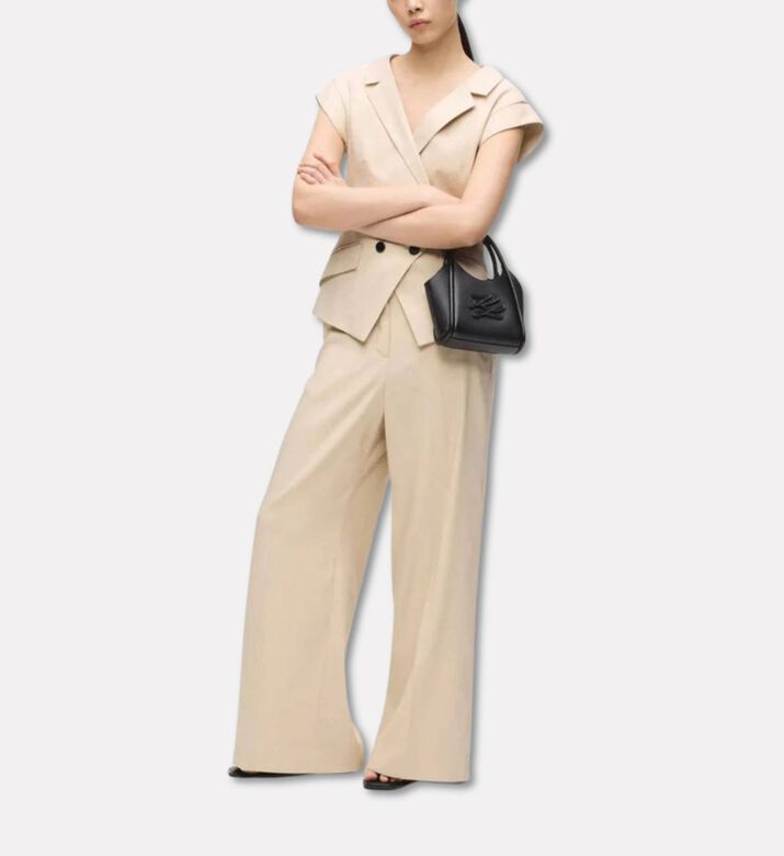 Karl Lagerfeld Bag Mini Tote, Black, Model View