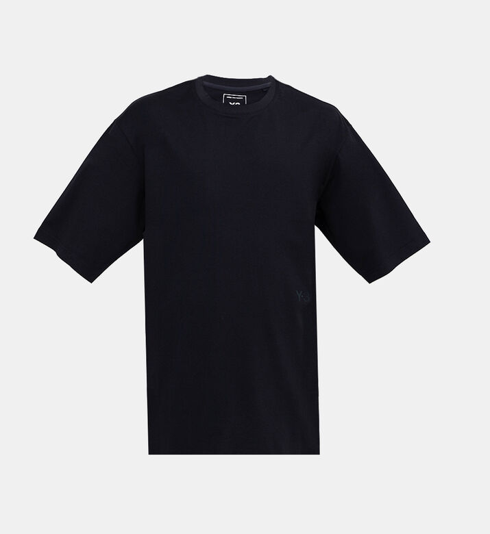 Cotton Jersey Oversized Crewneck T-shirt