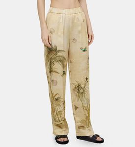 The Sacred Forest Satin Envers Trousers