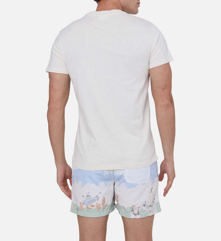 Double-needle Hems Short-sleeve T-shirt