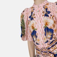 Bohemian Bloom Belted Dress