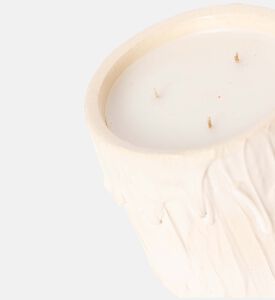 شمعة معطرة صغيرة بتصميم خارجي ذائب